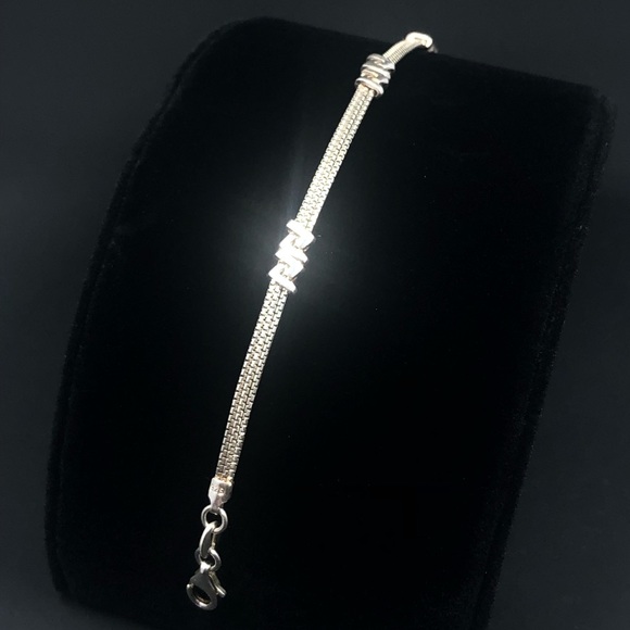 Vintage Nicol Preziosi Sterling Silver Bracelet